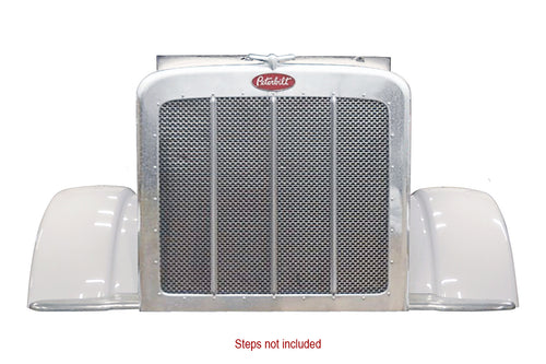 Fiberglass Fender Fits Peterbilt 388/389 Wide Lip