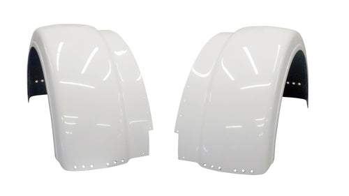 Fiberglass Fender Fits Peterbilt 388/389 Wide Lip