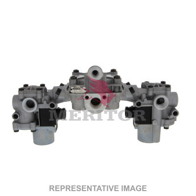 ABS Valve Package (Rear Axle) 4S/4M Bayonet-Style Connector 4.0 psi 12 volt