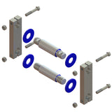 Spring Eye Shackle Kit Appl. fits Freightliner . Large Bushing Od:1 5/8" *