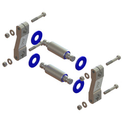 Atro Spring Eye Shackle Kit Fits Kenworth