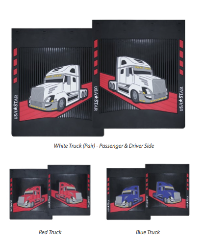 Mud Flap Set Fits Volvo VNL (Pair)