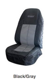 Seat Cover, Coveralls Black/Gray Cpn