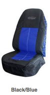 Seat Cover, Coveralls Black/Blue Cpn