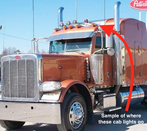 LED Cab Marker Light For G1K - 19 LEDs