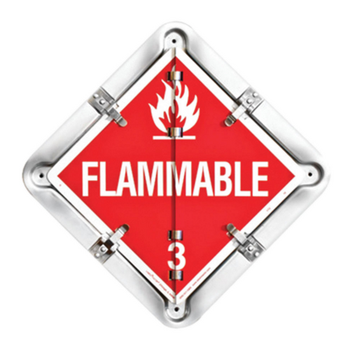 Standard Flip Placard  Color Silver Basic System Includes 8 Placardpanel TRIANGLE