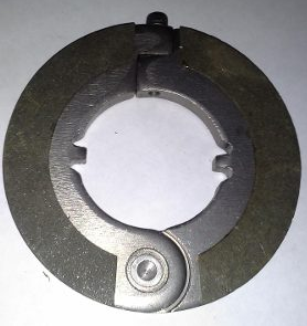Clutch Brake 14" & 15 1/2" Clutches Allen Screws To Secure/Close Inside Diameter: 2" Thickness: 0.380" 2.500"-2.570"