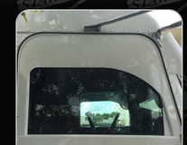 Door Extension fits Peterbilt 378,379, 2007+ Polished Stainless Steel Pair.