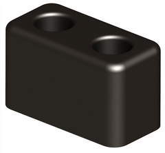 Atro Trailer Bumper Length 6", Width 3", Height 3 1/2"