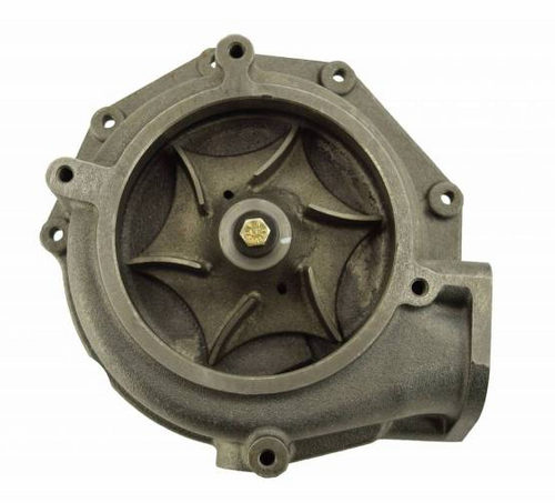 New Water Pump 5 3/4” Impeller. 74 Tooth, 7-7/8” Diameter Dished Gear W/ Angled Teeth Works W/ fits Caterpillar 3406B/C/E Engine Models