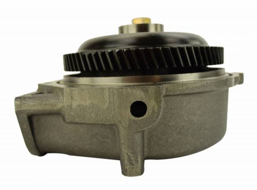New Water Pump 5 3/4” Impeller. 74 Tooth, 7-7/8” Diameter Dished Gear W/ Angled Teeth Works W/ fits Caterpillar 3406B/C/E Engine Models