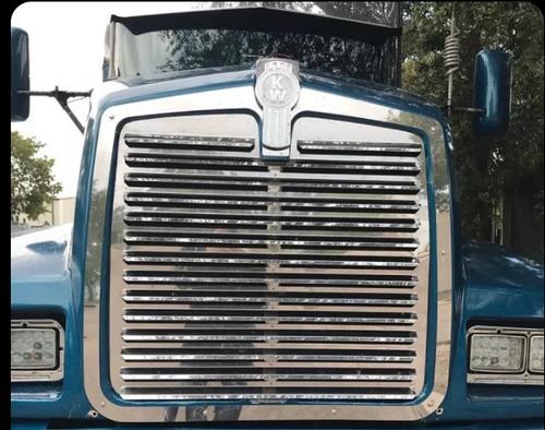 Outside Trim Fits Kenworth T600 - Without Bars S.Steel