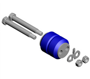 Equalizer Bushing Kit, Length: 3 7/8”,Outside Diameter: 3 5/16” *