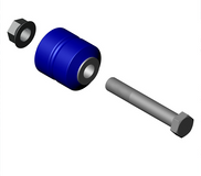 Equalizer Bushing Kit Length: 4”,Inner Diameter: 1" *