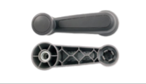 Interior Window Handle fits Kenworth, Passenger/Driver Side Gray