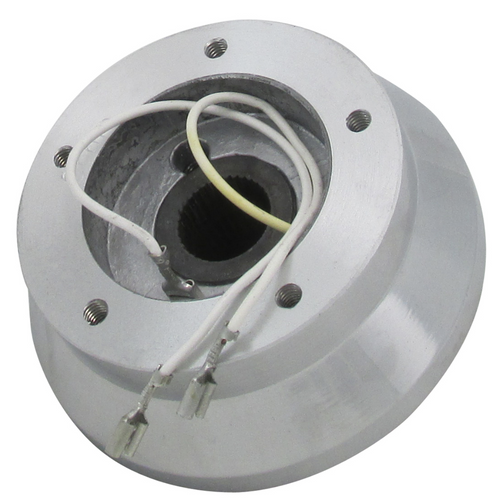 Polished Aluminum Finish-Luxury 5-Hole Navistar-fits International-All 4300, 4400, 4700 Models, Fixed -Spline Count :36