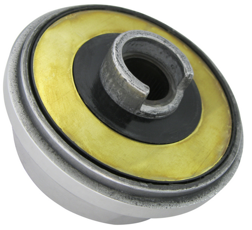 Polished Aluminum Finish-Luxury 5-Hole Navistar-fits International-All 4300, 4400, 4700 Models, Fixed -Spline Count :36
