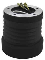 Single Horn Only Tilt & Telescopic Column Black 5-Hole fits Volvo VN/VNL