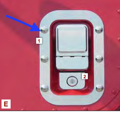 Cab, Door Handle Surrounds W/ Dimples S.S. fits International 9900I-Model (Pair)