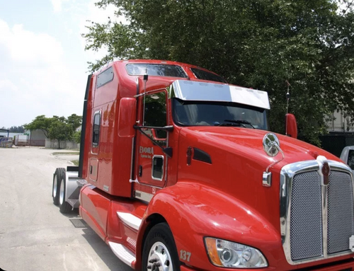 12-1/2” Reduced 7-3/4” Visor Fits Kenworth T600, T660, T800, W900 Curved Windshield Bowtie 6 Hidden Light Holes