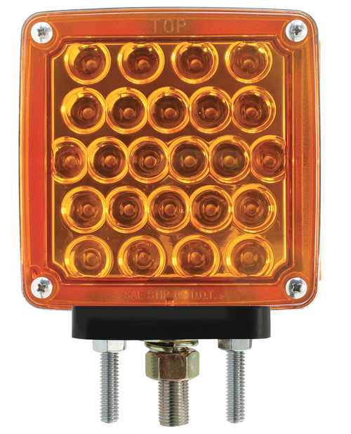 Square Double Face Pearl LED Pedestal - Driver Side