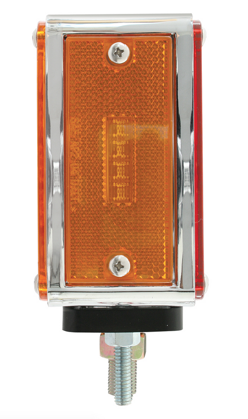 Square Double Face Pearl LED Pedestal - Driver Side