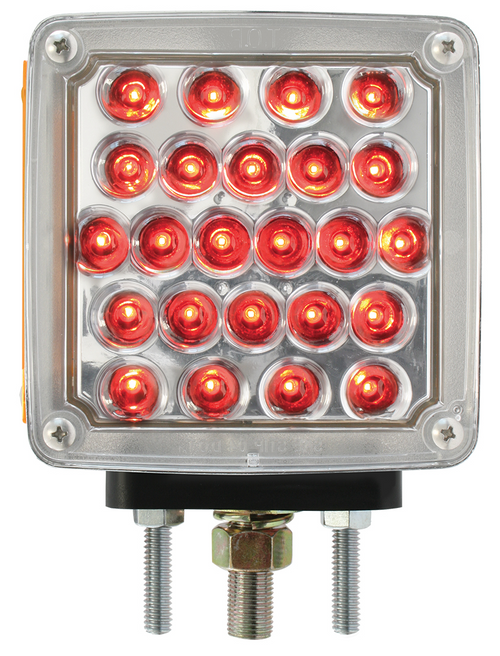 Square Double Face Pearl LED Pedestal - Driver Side
