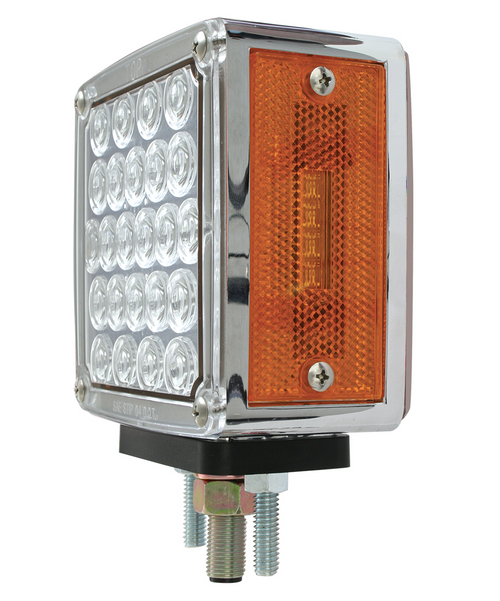 Square Double Face Pearl LED Pedestal - Driver Side