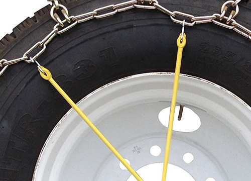 Rubber Accessory Spider/Star Bungee Tensioner For Snow Chains Fits 2247-Sc, One Pair