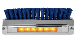 Blue Boot Caddie with LED Marker & Clearance Light - Brush