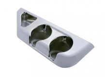 Chrome Center Cup Holder Panel For Freightliner Columbia (2003-2011) & Century/Coronado (2002-2010)