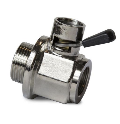 Oil Drain Valve  fits Mack, Detroit series 4000 DD13, DD15 & DD16 and Cummins ISX, Thread Size (Require adapter)