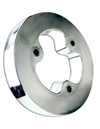 Chrome Plastic Spacer for Steering Wheel Adapter. (For adapter with 3 long screws) NO SCREWS