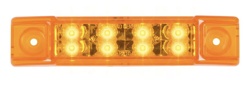 6” Recatangular Led Light Amber/Amber