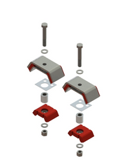 Motor Mount Kit w/ Hardware, Rear(High Temp) Fits Kenworth 🔧