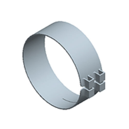 Lincoln Chrome 8” Wide Bracketless Clamp