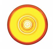 6 LED 2" Clearance/Marker Light - GLO Light - Amber LED/Amber Lens