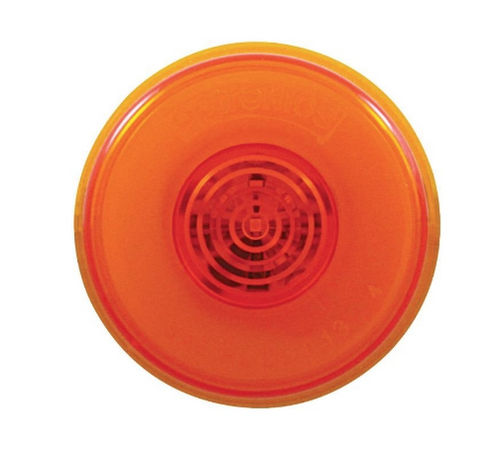 6 LED 2" Clearance/Marker Light - GLO Light - Amber LED/Amber Lens