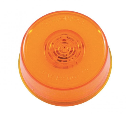 6 LED 2" Clearance/Marker Light - GLO Light - Amber LED/Amber Lens