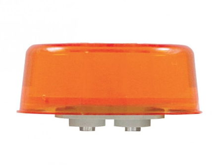 6 LED 2" Clearance/Marker Light - GLO Light - Amber LED/Amber Lens