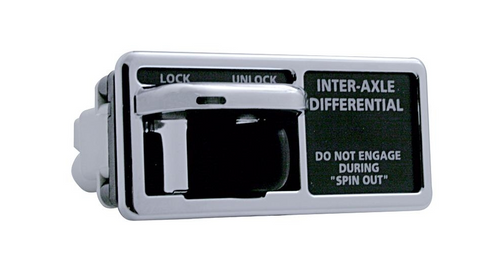 Chrome Toggle Switch Trim For Freightliner - Old Style (Card of 3)