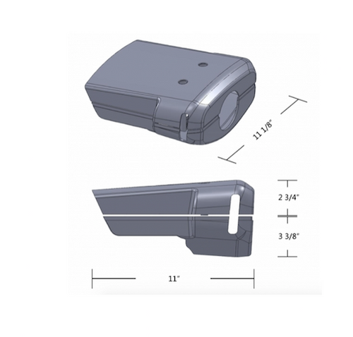 Chrome Upper Steering Column Cover For Freightliner Century (1996-2011) & Columbia (2001-2011)