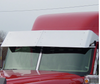 15” Cabs With Hi-Rise / Sky-Rise Pro Sleepers, CURVED WINDSHIELD Replaces Factory Fiberglass Or Stainless Visor (Plain) fits International 5500I, 5600I, 5900I, 9100I, 9200I, 9400I, & 9900I