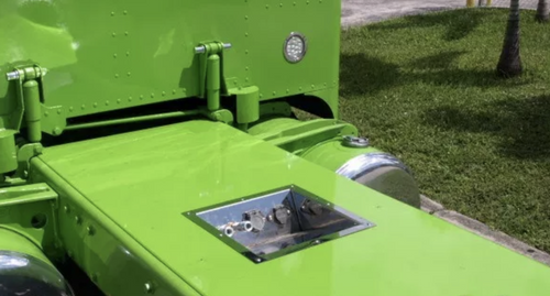 Air Line Box For Top OF Chassis, To Install (4) Hoses OR Electrical Connections S.S. 304 (Service box)