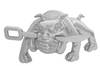 Bulldog with Winch Bar Hood Ornament