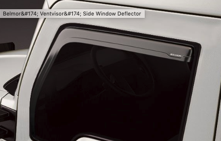 Belmor Ventvisors fits Peterbilt 359, (1973-87) 387 (2001-2011)