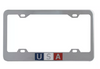 USA Scripted license Plate Frame with 4 Holes