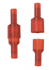 Terminals - Blade Style & Insulated Red 22-18GA