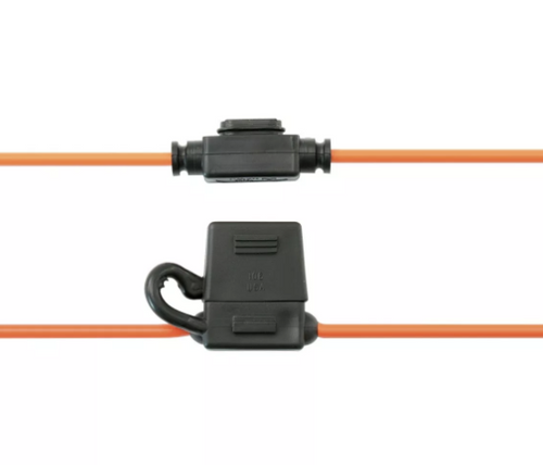 ATO/ATC In-Line Fuse Holder with Protective Cover