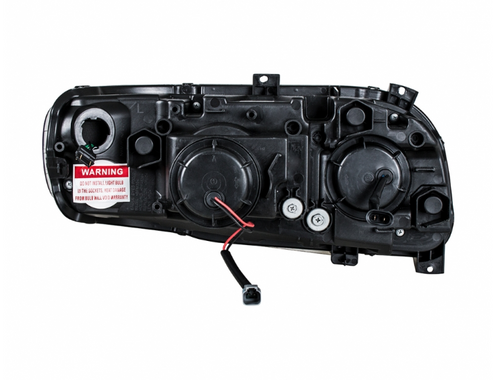 Chrome Projection Headlight with LED Position Light & LED Turn Signal for 2008+ fits Peterbilt 388 389 367 567